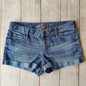 Arizona Jean Company cuffed 2" denim shorts sz 5